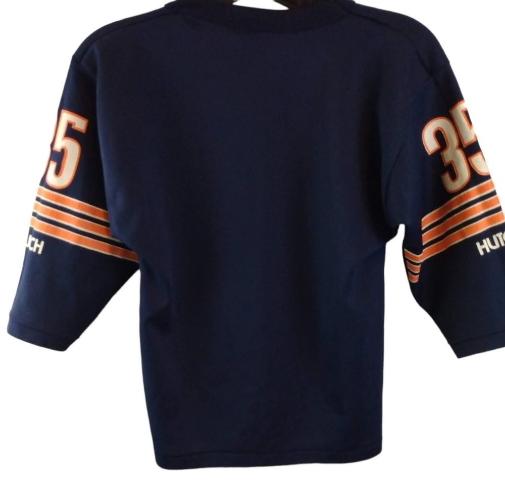 Hutch Chicago Bears Navy/Orange Striped Jersey
